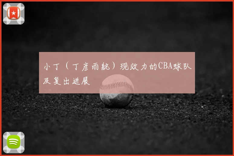 小丁(丁彦雨航)现效力的CBA球队及复出进展